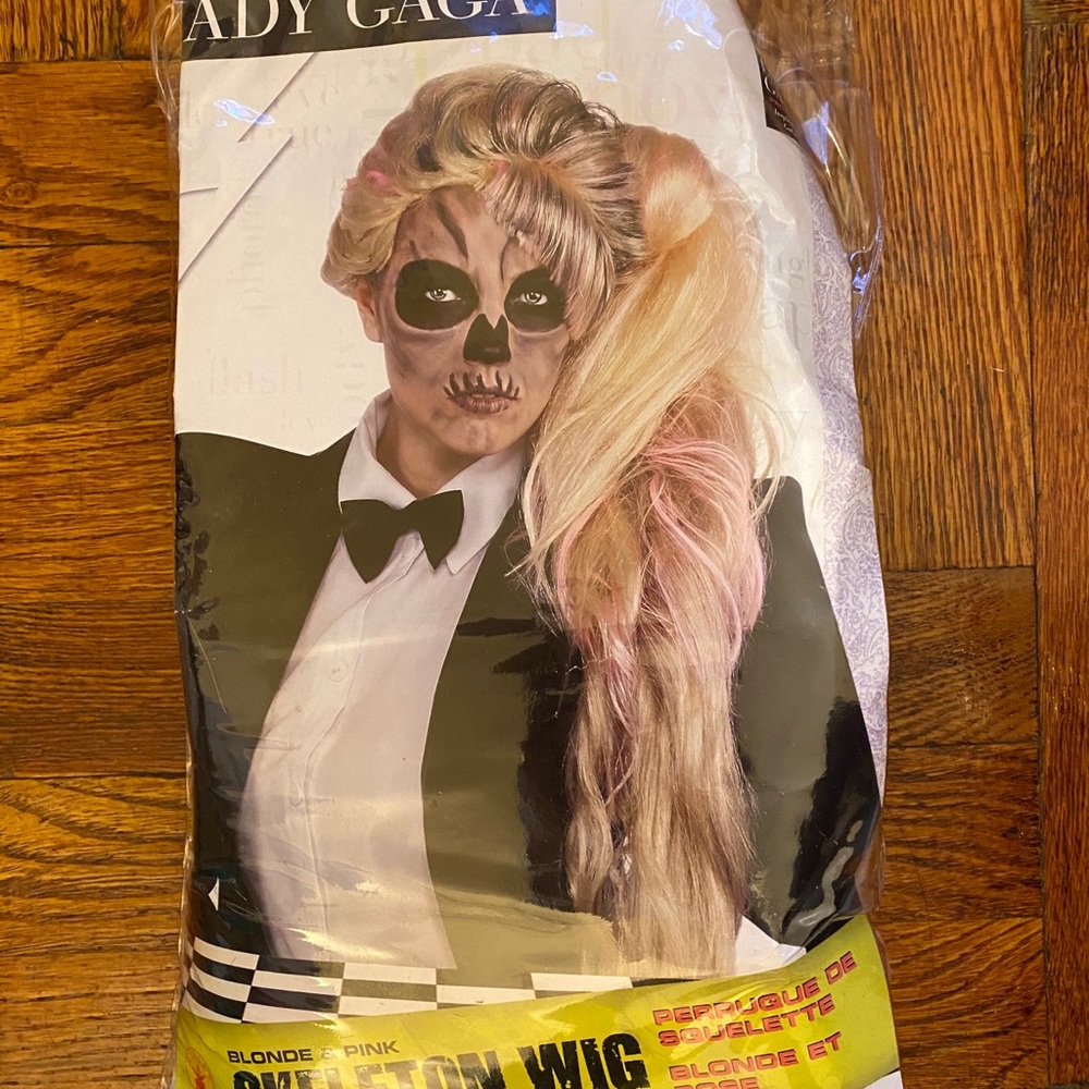 HALLOWEEN LADY GAGA PONYTAIL WIG